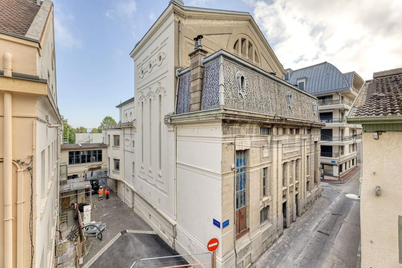 Appartement Hyper Centre Evian - Cote Theatre المظهر الخارجي الصورة